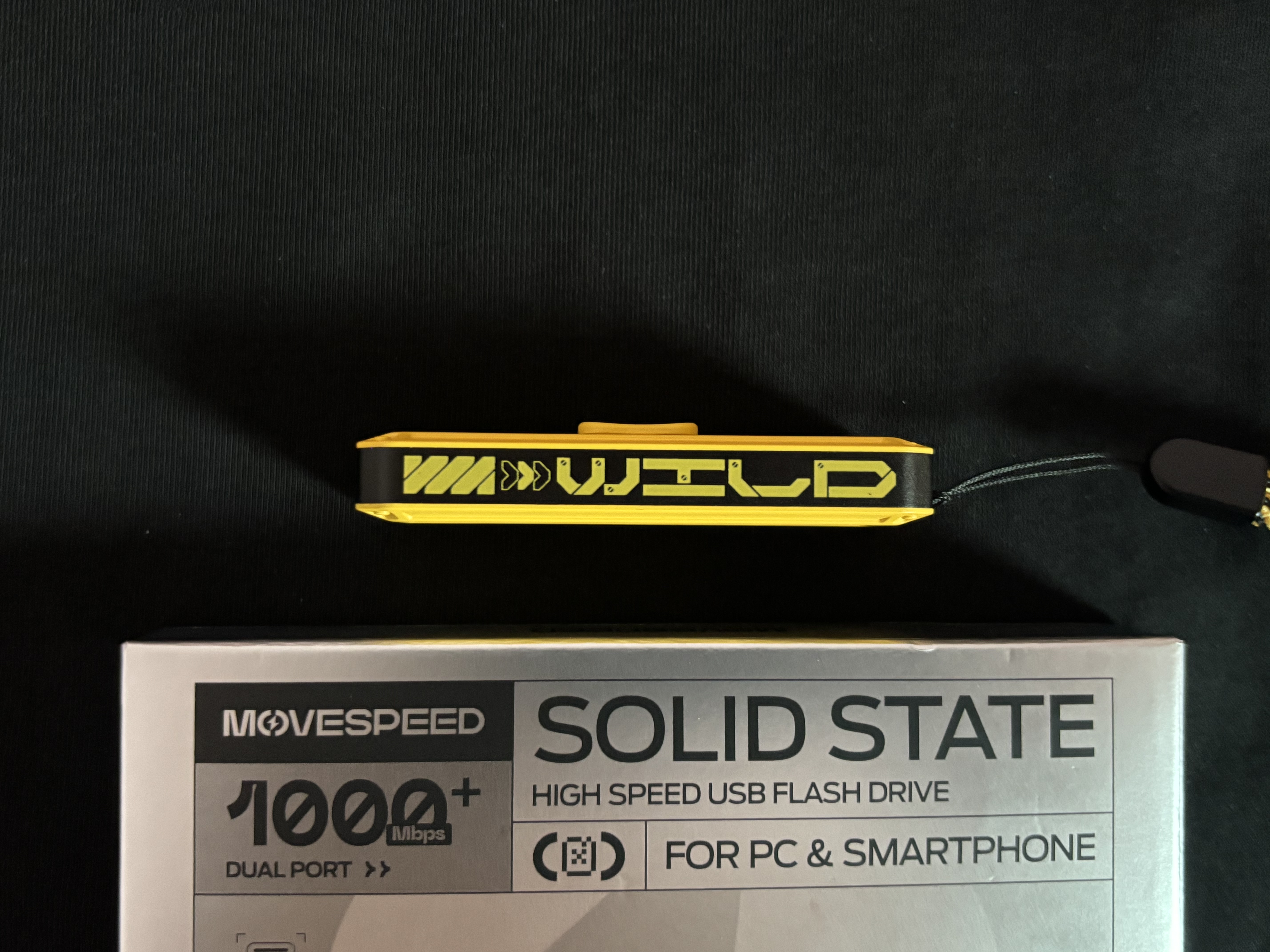移速（MOVE SPEED）1TB 固态U盘 USB3.2/Type-C双接口u盘手机电脑两用高速大容量移动优盘 读速1090MB/s 狂野Wild 实拍图