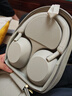 索尼（SONY）WH-1000XM5 头戴式无线耳机 蓝牙降噪耳机1000XM4升级款 网课游戏 华为苹果适用礼物送男女友学生 铂金银 实拍图