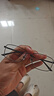 依视路（ESSILOR） 新款商务男镜架时尚镜框女配依视路镜片近视定制眼镜网上配镜 钛金属-全框-4004BK-黑色 镜框+依视路膜岩高清1.60现片 实拍图