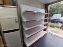 敏极超市货架展示架便利店多层零食置物架子药店文具店挂钩中岛展示柜 四层主架（升级加厚） 【单面】长72*宽42*高190cm 实拍图