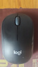 罗技（Logitech）M187P（同M186 M185外观）无线鼠标 办公鼠标笔记本电脑鼠标家用含2.4G接收器即插即用  黑色 实拍图