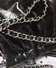 CHARLES&KEITH链条单肩腋下托特包流浪包包女包生日礼物送女友CK2-20671559 【M号】White白色 M 实拍图