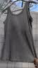 浪莎吊带背心女带胸垫免穿文胸10A抗菌可外穿内搭运动螺纹打底衫 实拍图