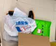 鸣固 雨鞋男中筒雨靴 防水胶鞋户外耐磨雨天黑色 218升级款中筒牛筋底 43  实拍图