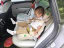 怡戈（Ekobebe）城堡椅儿童安全座椅增高垫3-12岁大童车载汽车便携式简易 奶油米 实拍图