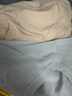 全棉时代产妇孕妇内裤针织低腰纯棉孕期产后专用裤三角裤2条 肤色+浅灰 L 实拍图