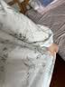 嫚熙（EMXEE）春夏款弹力丝麻棉女士睡衣女款长袖家居服套装2026新款 浅草曼波M 实拍图