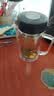 富光高硼硅玻璃杯男士茶水分离双层加厚带把手大容量水杯子办公泡茶用 实拍图
