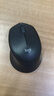 罗技（Logitech）M330 静音鼠标 无线鼠标 办公鼠标 右手鼠标 带无线微型接收器 黑色 实拍图