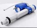海立马桶水箱配件老式抽水坐便器ABS进水阀20-32cm通用防臭可调节SJ02蓝厕所蹲坑 实拍图