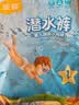 宜婴婴儿游泳裤婴儿防水纸尿裤游泳男女宝宝一次性泳裤 M号5片【6-11kg】 实拍图
