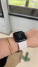 MSSM适用苹果手表表带apple watch S11/S10硅胶磁吸表带iwatch s9/se3/Ultra3/2回环运动表带 星光色 实拍图