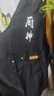 诗佩琪（SVORIAHI）厨房防水围裙女男士防油厨师做饭工作服炒菜家用餐饮帆布围腰挂脖 黑色厨神 1条 （双扣可调拼色） 实拍图