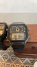 卡西欧（CASIO）小方块手表 ae1200电子表男款学生复古小银块石英表新款生日礼物 AE-1300WH-8A 实拍图