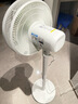 美的（Midea）【幸运草安睡1S】一级能效直流变频声控电风扇家用遥控卧室静音落地扇台式桌面抗菌大风力转页扇 实拍图