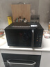 美的（Midea）微碳微波炉烤箱一体机900w微波1000w烧烤平板光波速热23L容量变频臻彩荧幕家用一级能效 （C32） 实拍图