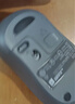 罗技（Logitech）M220 轻音鼠标 无线鼠标 办公鼠标 对称鼠标 带无线微型接收器 灰黑色 实拍图