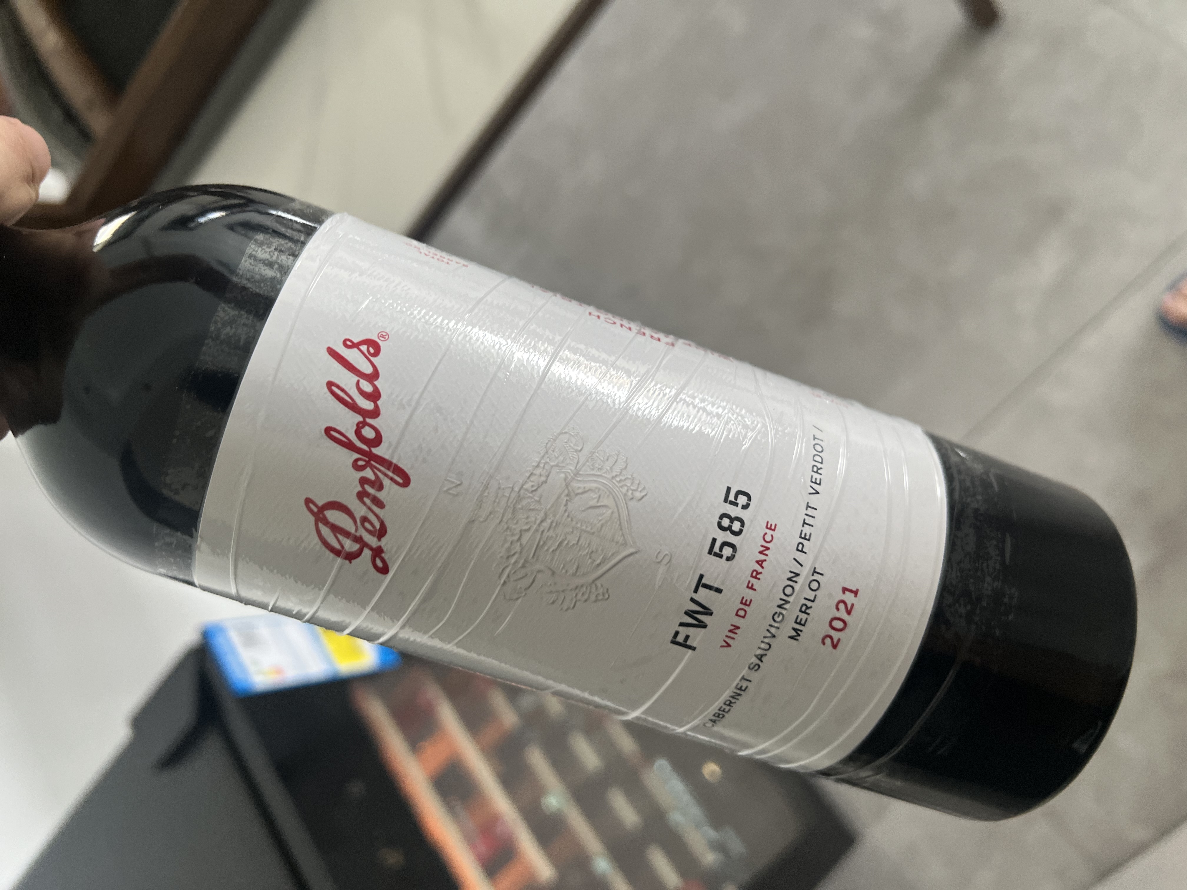 奔富（Penfolds）FWT 585赤霞珠小维多梅洛红葡萄酒 750ml*6瓶 整箱装 实拍图