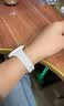 码仕适用苹果手表表带apple watch/ultra4/3/iwatch s12/11/10/9/8/7/6/SE女士硅胶亲肤小蛮腰秋冬腕带 实拍图