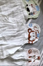 洁丽雅（Grace）吸汗巾婴儿隔汗巾4层纯棉儿童0-3-6-8岁宝宝幼儿园背巾5条 大 实拍图