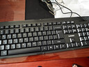 联想（Lenovo）KM210键盘鼠标套装 有线键鼠套装 全尺寸商务办公  笔记本电脑键盘台式机一体机 黑色 实拍图
