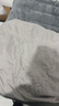 雅鹿·自由自在被子空调被夏凉被单人A类抗菌纤维夏季薄被180*200cm 浅灰 实拍图