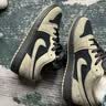 耐克（NIKE）Jordan Air Jordan 1 AJ1棕黑防滑耐磨低帮男鞋运动复古篮球鞋 IB7109-005 44.5 实拍图