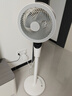 艾美特（AIRMATE）【天鹅MAX】空气循环扇直流变频家用大风力电风扇卧室轻音一级能效负离子净化语音落地扇 SRDI151 实拍图