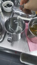 帝美思 304不锈钢水杯泡茶杯儿童幼儿园口杯带手柄漱口杯喝水随手牛奶杯 13cm（带盖） 实拍图
