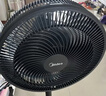 美的（Midea）【超级单品】七叶轻音立式电风扇家用柔风落地扇台式桌面小型风扇大风量节能摇头宿舍电扇 SAF30AB 实拍图