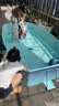 久好免充气折叠儿童游泳池家用小孩婴儿游泳桶成人大型户外支架洗澡池 实拍图