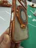 艾派客适用苹果17Promax手机壳闪钻磁吸支架自带镜头膜iPhone18全包围防摔散热保护套简约女生款硅胶软外 【星宇橙+闪粉卡】闪粉磁吸支架-自带镜头膜 苹果17Pro 实拍图