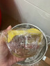 乐扣乐扣辅食盒玻璃保鲜盒小宝宝冷冻储存罐可蒸煮辅食杯姜黄圆形儿童饭盒 实拍图