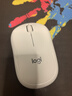 罗技（Logitech）M240 无线鼠标 蓝牙鼠标 办公鼠标 简约便携 白色 实拍图