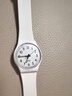 斯沃琪（Swatch）瑞士手表 纯白之光2.0 儿童节礼物潮流腕表考试表 SO28W107-S14 实拍图