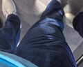 真维斯（Jeanswest）牛仔裤男2026春夏轻商直筒修身牛仔长裤男蓝色常规32 实拍图