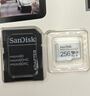闪迪（SanDisk）256GB TF（MicroSD）4K内存卡 行车记录仪 监控摄像头专用 循环录制20,000小时 高耐用存储卡 实拍图
