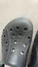 卡骆驰（CROCS）贝雅洞洞鞋男鞋女鞋轻便耐磨一脚蹬拖鞋休闲鞋百搭花园鞋|10126 黑色-001 39 (240mm) 实拍图