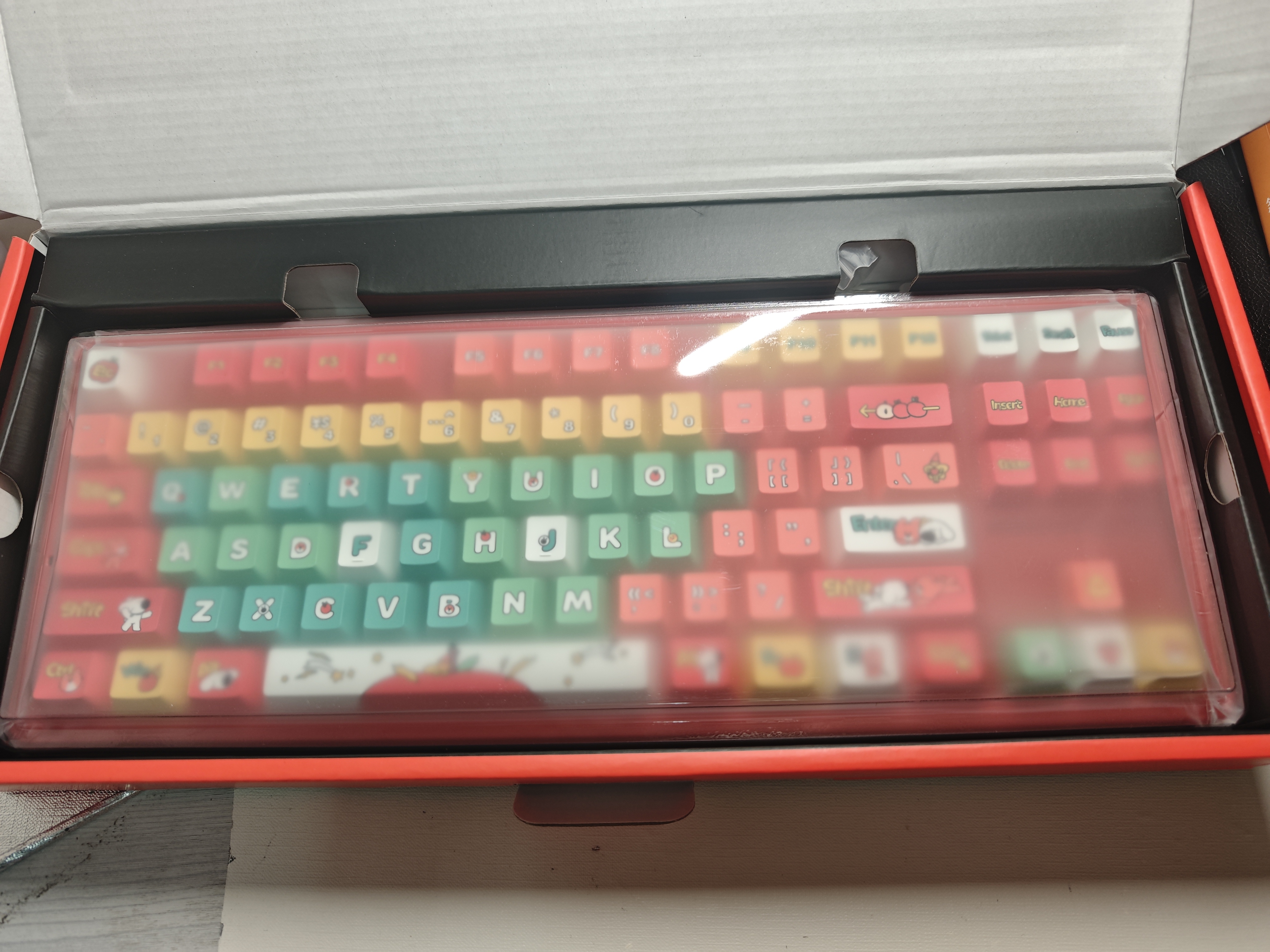 前行者【立省15%】X87v2/Ultra无线机械键盘有线蓝牙三模gas客制化游戏电竞磁轴办公专用侧刻电脑笔记本 X87Ultra【平安喜乐】艺术家联名版 实拍图