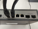 磊科（netcore）GS6 6口网管型2.5G交换机 4个2.5G电口+2个万兆SFP光口 千兆网络分线器 支持vlan链路聚合/NAS光猫 实拍图