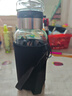【送杯套】大容量加厚玻璃杯子便携杯茶水分离带杯套泡茶水杯 透明 1000ml吨吨桶 1只装 实拍图