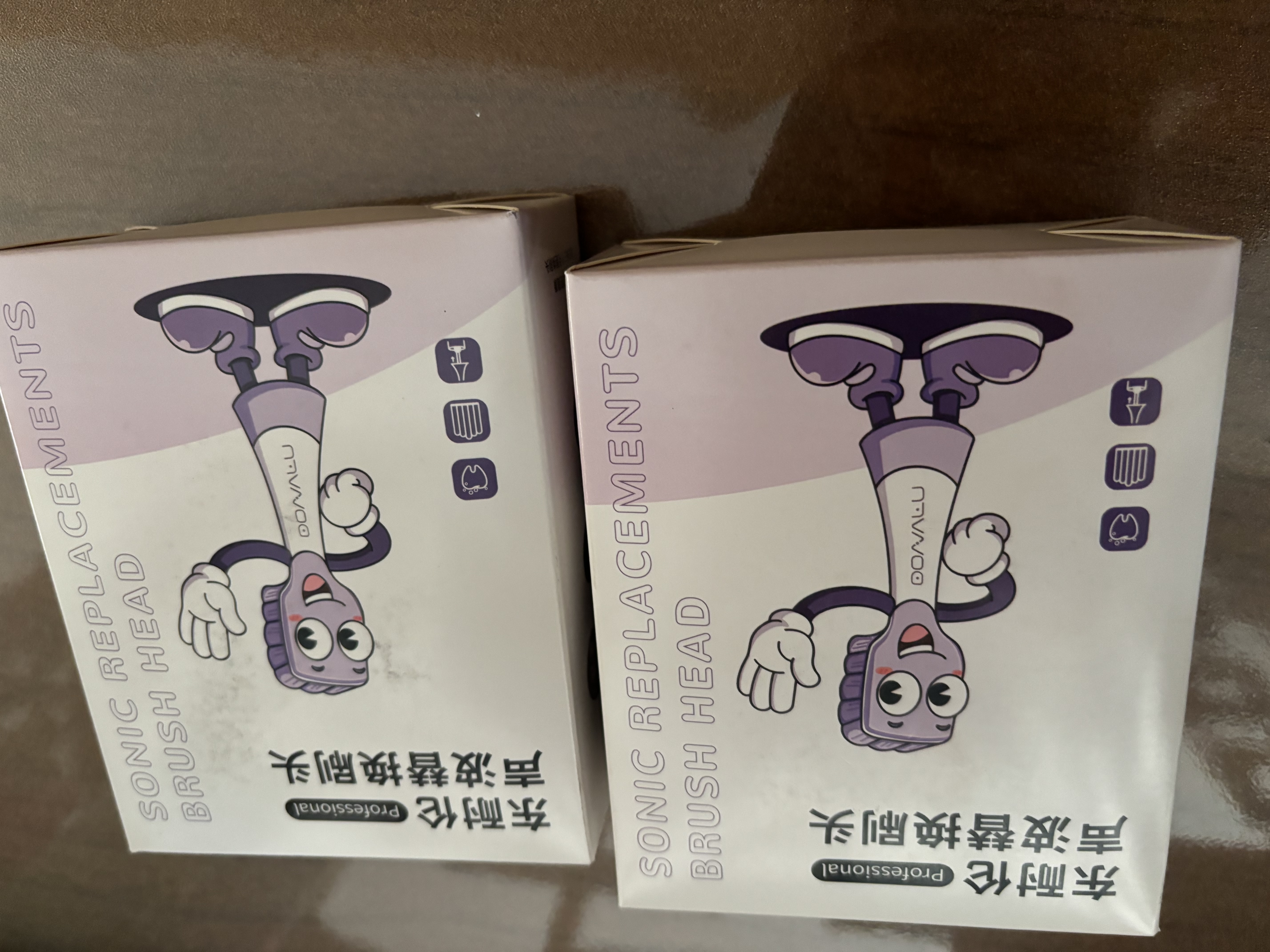东耐伦适配飞利浦电动牙刷头适用HX6730/6063/3226/3216/9033/9023适配HX3/5/6/9系列8支装标准刷头 实拍图