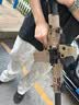 赟娅水发珠软弹SLR电动连发突击步枪成年人高端发射器金属玩具枪礼物 合金火控版SLR-沙【预供弹+四模式+金消音+金管】 实拍图