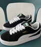 彪马（PUMA）面包鞋|经典复古休闲滑板鞋男女夏季板鞋SUEDE395205 黑色-白-02 39 实拍图