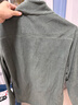 迪卡侬（DECATHLON）摇粒绒外套抓绒衣男保暖户外运动加厚秋绒衣冲锋衣内胆 男款-全拉链-墨绿色 L 实拍图