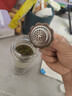 希诺（heenoor）双层玻璃杯男士办公泡茶杯送礼耐高温大容量水杯节日礼物礼盒 升级-抗菌版360ml 实拍图