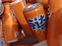 可口可乐（Coca-Cola）芬达 零卡 无糖橙味 汽水330ml*24罐 包装随机 实拍图