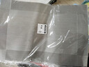 梦庭 餐桌垫茶几垫防烫垫 PVC西餐垫桌垫子杯垫  4只装45*30cm 3034 实拍图