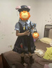 G.duck洛丽塔公主裙女童连衣裙夏季朱迪儿童裙子兔子警官生日蓬蓬裙春秋 朱迪裙子+裙撑 120 尺码5~6岁【110-120cm】 实拍图