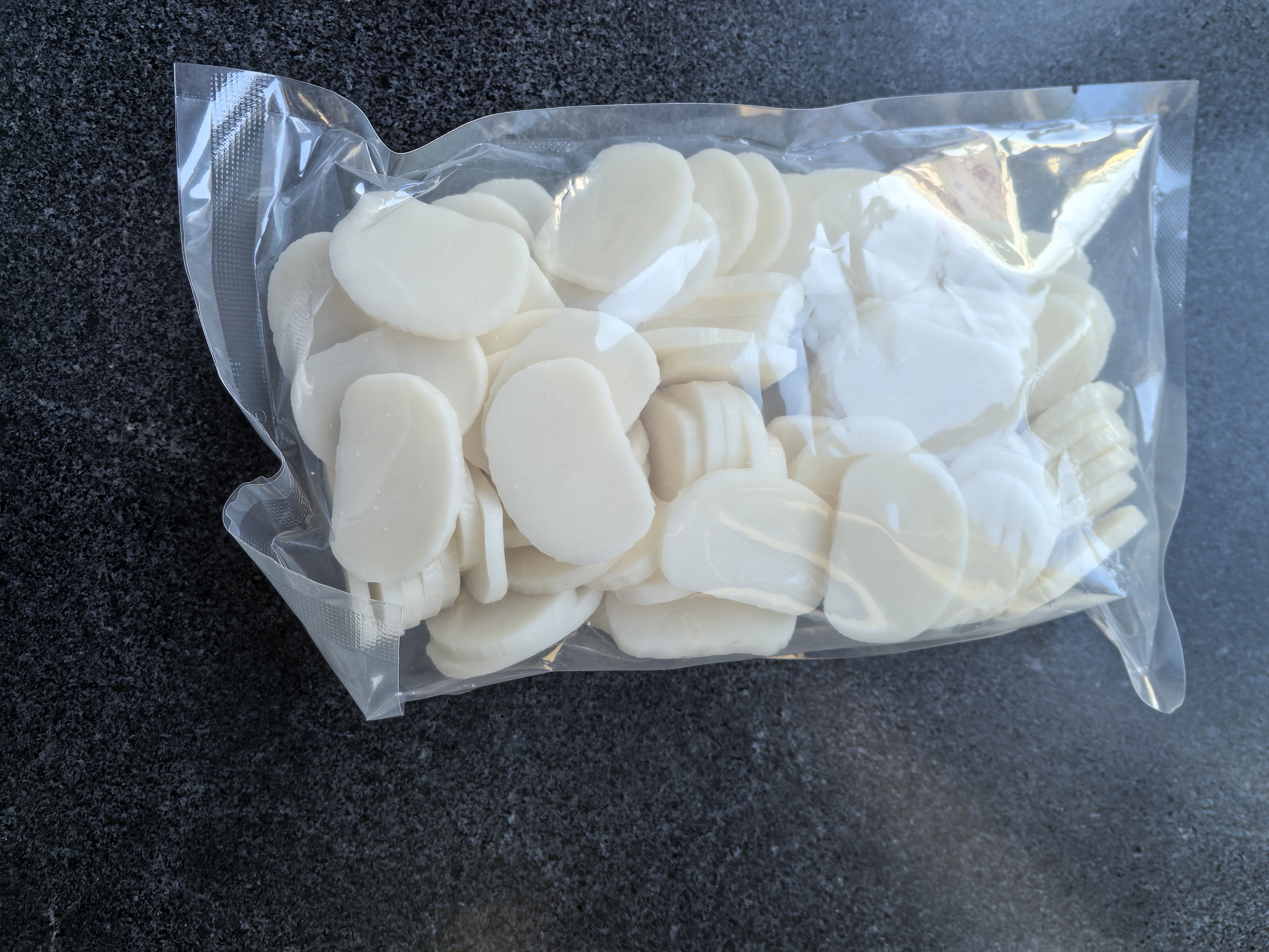 七鲜私厨 宁波水磨年糕片450g*3袋 五常大米火锅食材半成品面点 实拍图